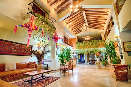 Lobby. Hotel Garza Canela