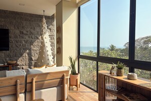 35-inch flat-screen TV with digital channels