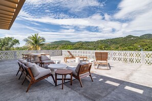 Exclusive-lejlighed - bjergudsigt | Terrasse/gårdhave