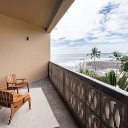 Luxury-Studiosuite, Strandblick | Balkon