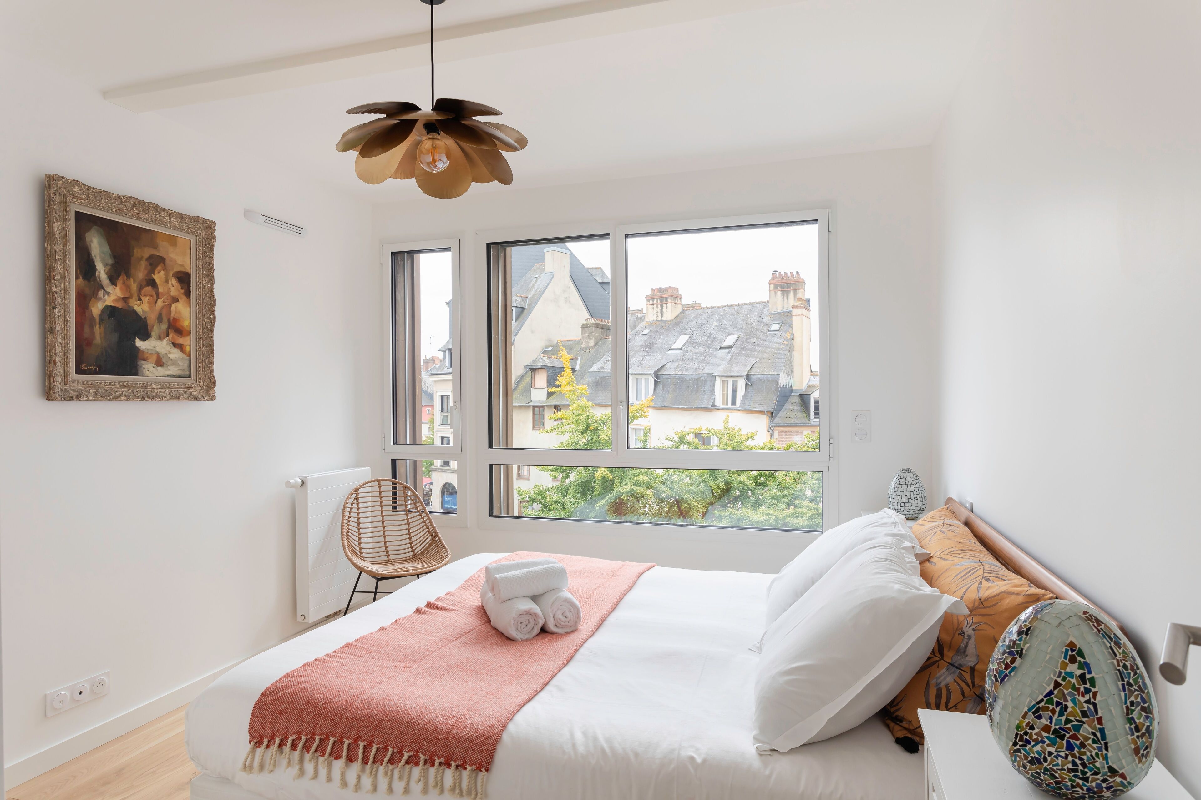 3 多间卧室、熨斗/熨衣板、免费 WiFi、床单