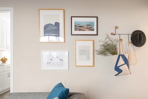 Apartment, 1 Bedroom | Living area | 55-inch Smart TV with digital channels