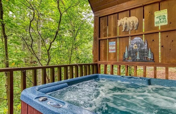 Baignoire à remous extérieure