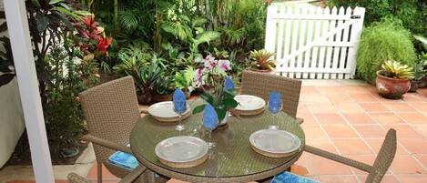 Opções para refeição ao ar livre