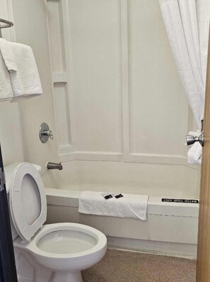 Free toiletries, towels