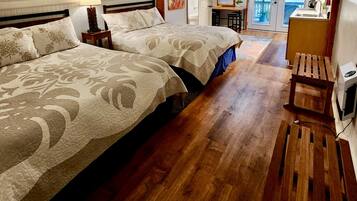 1 slaapkamer, een strijkplank/strijkijzer, wifi, beddengoed