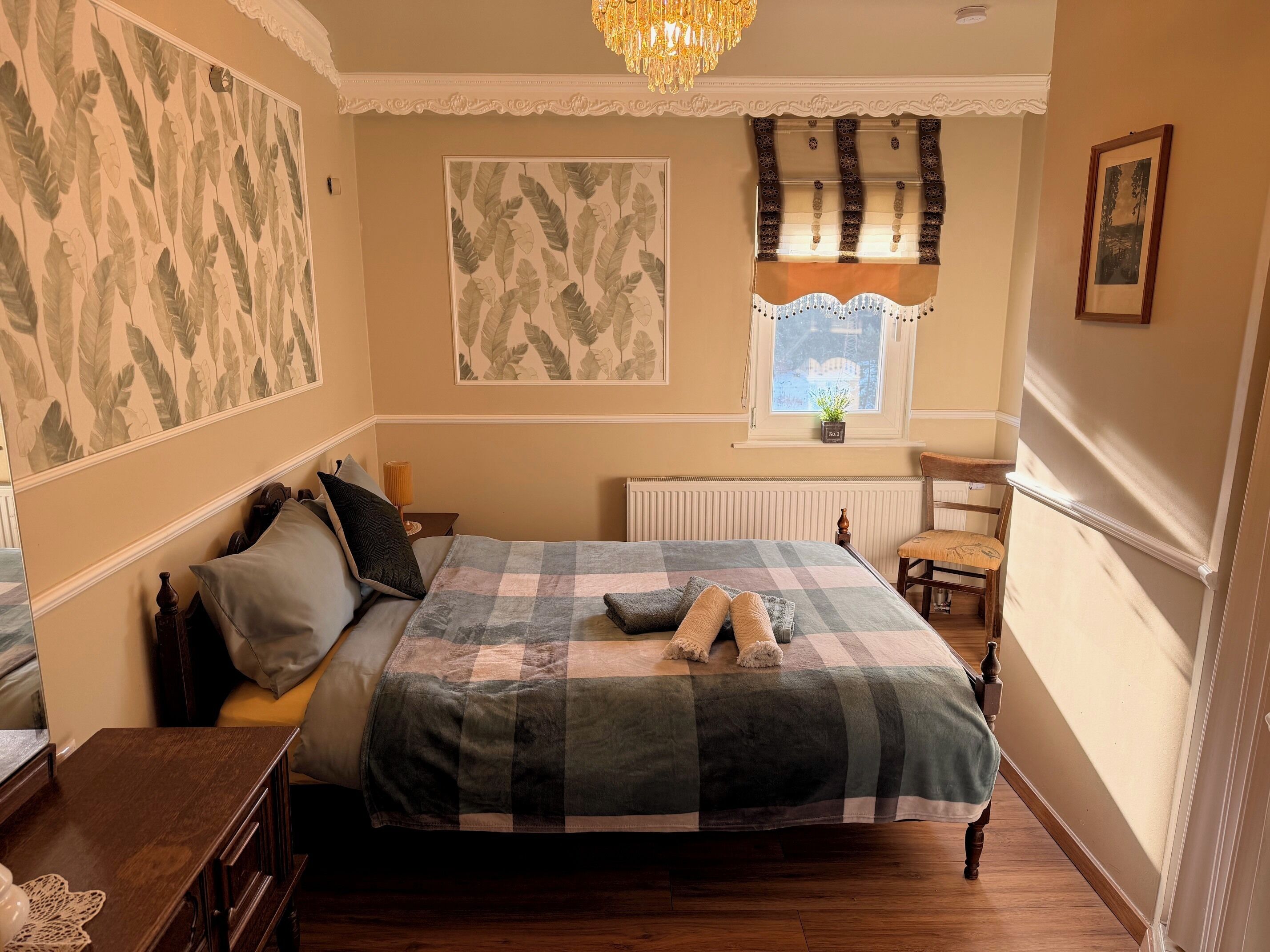 디럭스 더블룸 | 저자극성 침구, 템퍼페딕 침대, 각각 다른 스타일의 인테리어, 각각 다르게 가구 비치