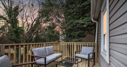 2Br/2Ba w/ Patio and Workspace walk to Cherrydale