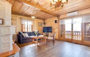 TV connectée, cheminée