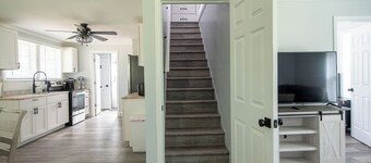 Charming 3-bedroom farmhouse in Kalkaska with Wi-Fi, AC