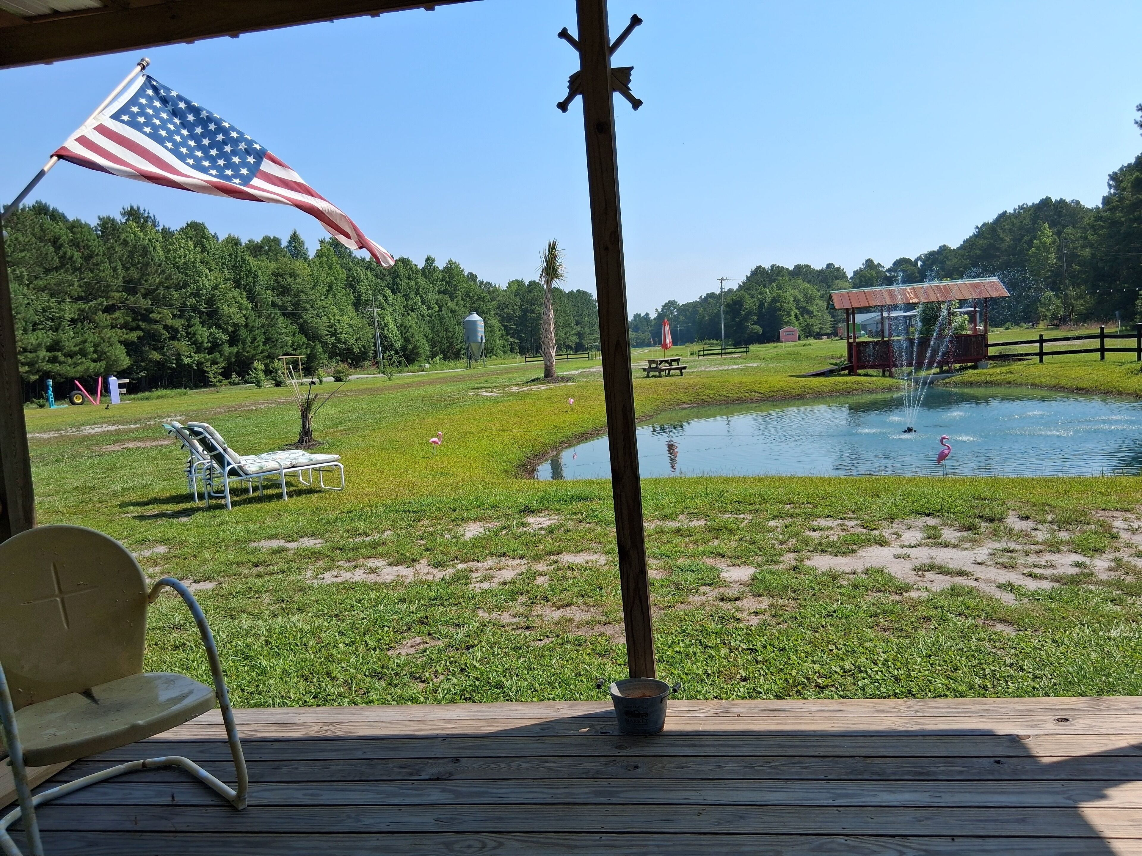 Enceinte de l’hébergement