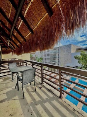 Deluxe Penthouse, Beach View | Terrace/patio