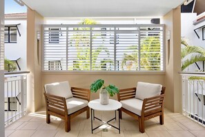 Uitzicht vanuit de kamer