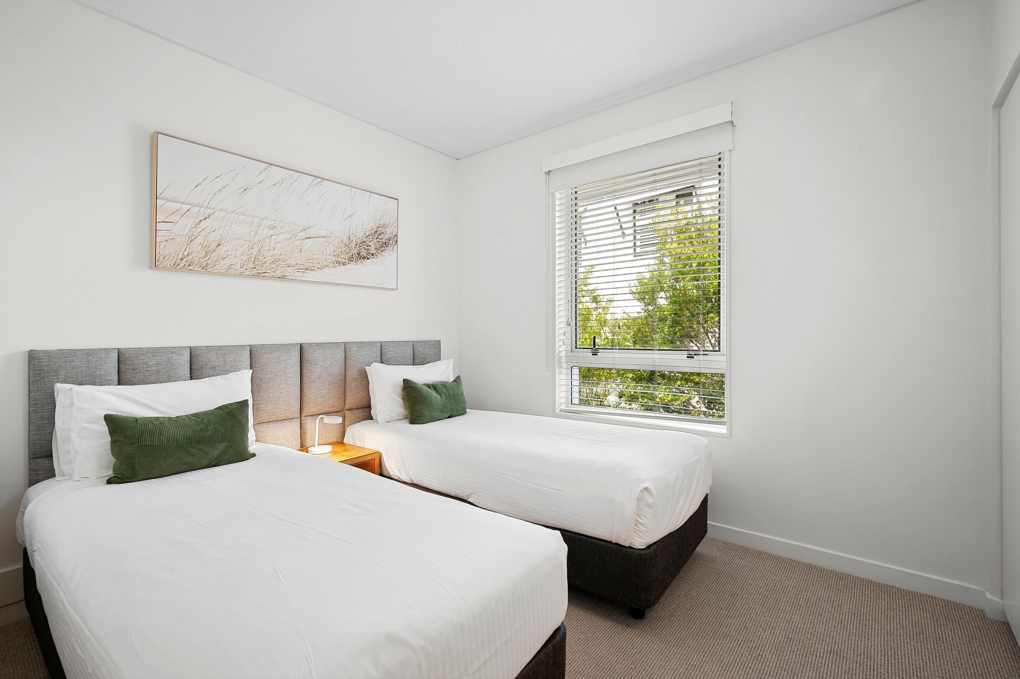 Riviera Suite - 322 | Premium bedding, laptop workspace, iron/ironing board, free WiFi