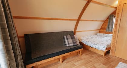 Ensuite Glamping Cabin With A View