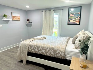 4 chambres, fer et planche à repasser, draps fournis