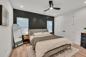 2 chambres, bureau, fer et planche à repasser, Wi-Fi gratuit
