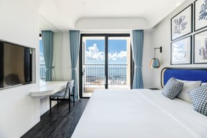 Studio, Balcony, Ocean View | Premium bedding, memory foam beds, individually decorated - Luxury Hillside Apartment Phu Quoc (Phu Quoc)