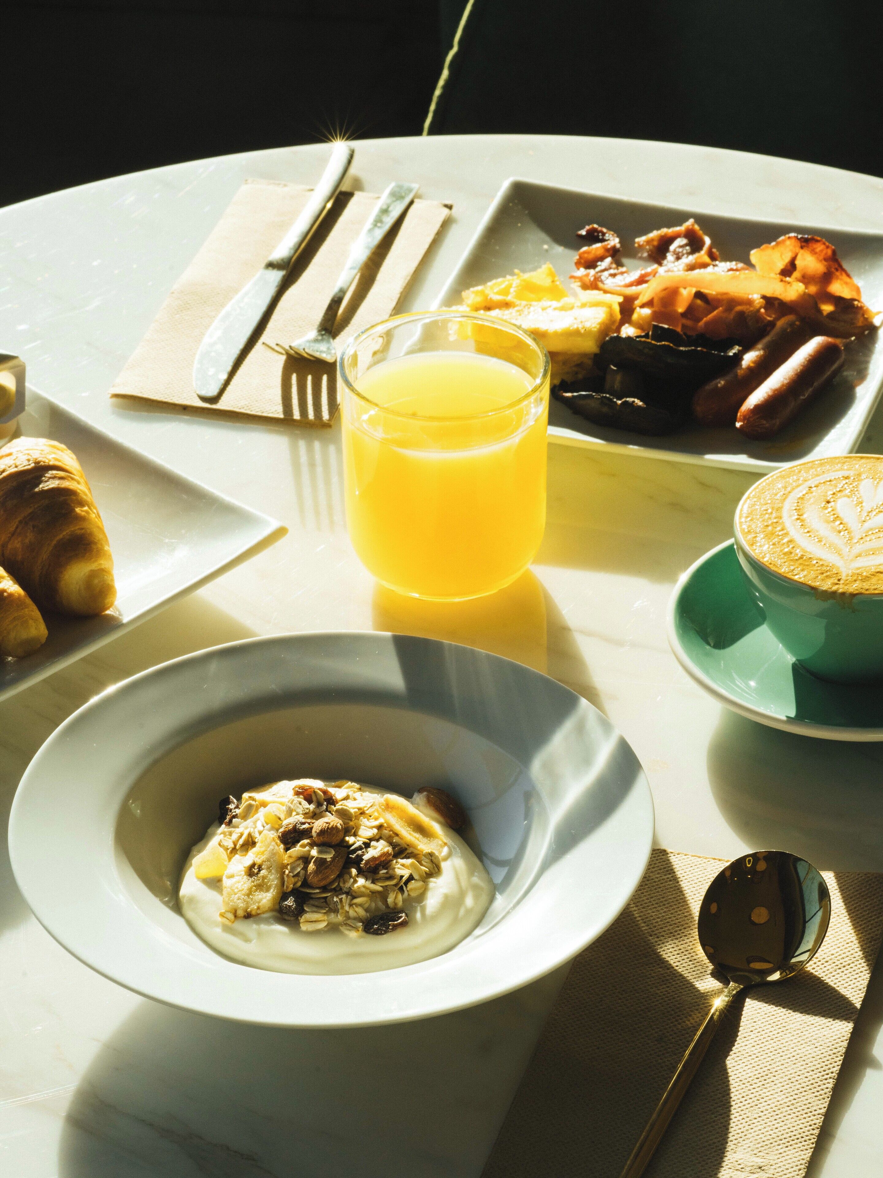 Tägliches Frühstücksbuffet (30 NZD pro Person)