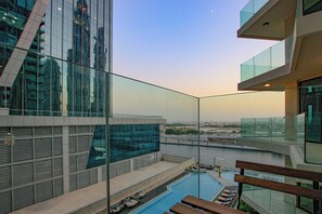 Deluxe Apartment, Balcony | View from room