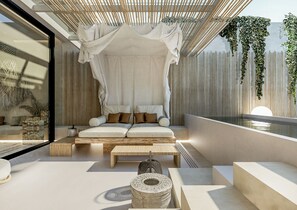 Luksussviitti, merinäköala | Terassi/patio