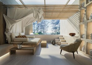 Vue depuis le balcon