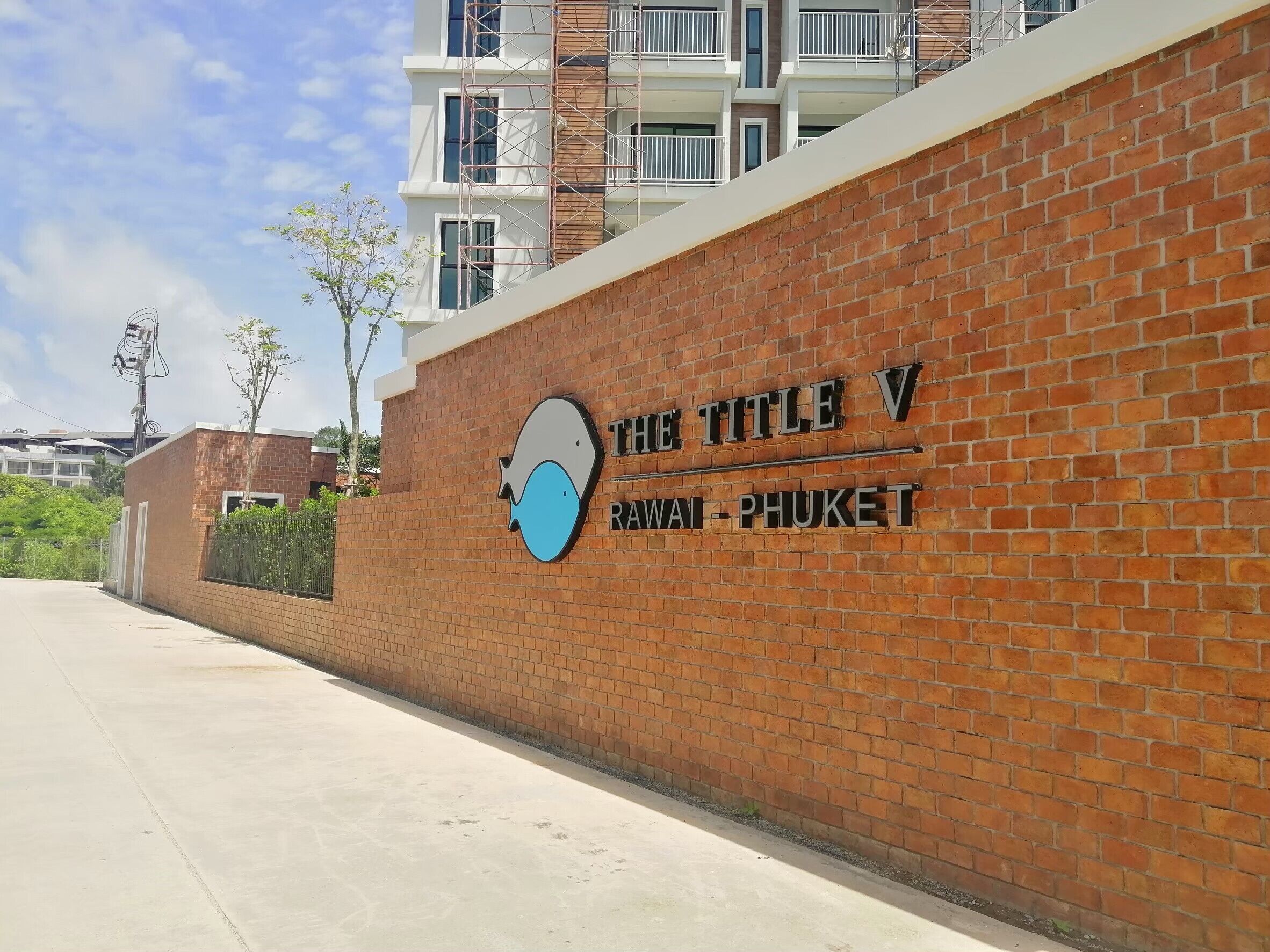 Fassade der Unterkunft