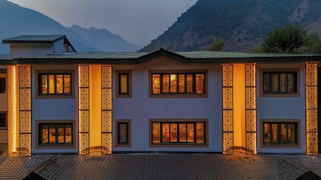 Fachada de la propiedad