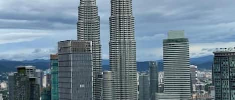 City view from property