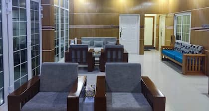 Spacious 5-bedroom bungalow in serene Sylhet with WiFi and AC