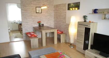 Apartment 'Ferienwohnung Schlieben' with Balcony and Wi-Fi