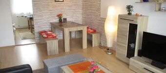 Appartement 'Ferienwohnung Schlieben' met balkon en Wi-Fi