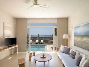 TV, video games, stereo - Adeste Seaview Villa II - Heated* pool,900m to sea (Chania)
