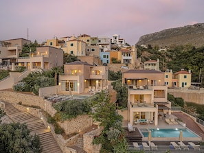 Exterior - Adeste Seaview Villa II - Heated* pool,900m to sea (Chania)