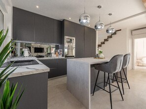 Private kitchen - Villa Nina in Croatia Near the Adriatic Coast (Nin)