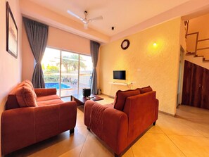 4 bedrooms, free WiFi - Oakhaven 4 BHK With Pvt Pool By Stellar Stays (Mawal)