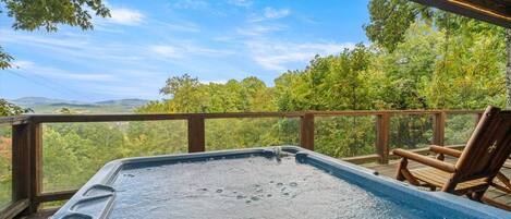 Bain à remous extérieur