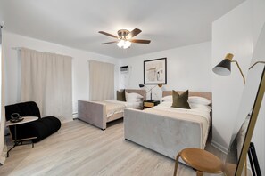 6 chambres, fer et planche Ă repasser, Wi-Fi gratuit, draps fournis