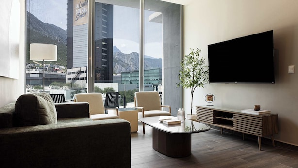 Unclassified image, 1 of 24, button - Huasteca Mountain Views, Pool, Gym & Balcony (Santa Catarina)