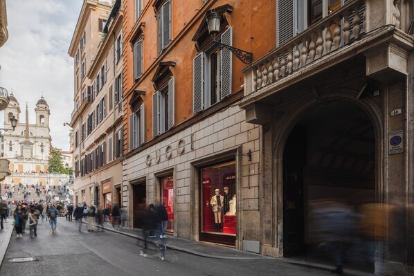 Fachada de la propiedad