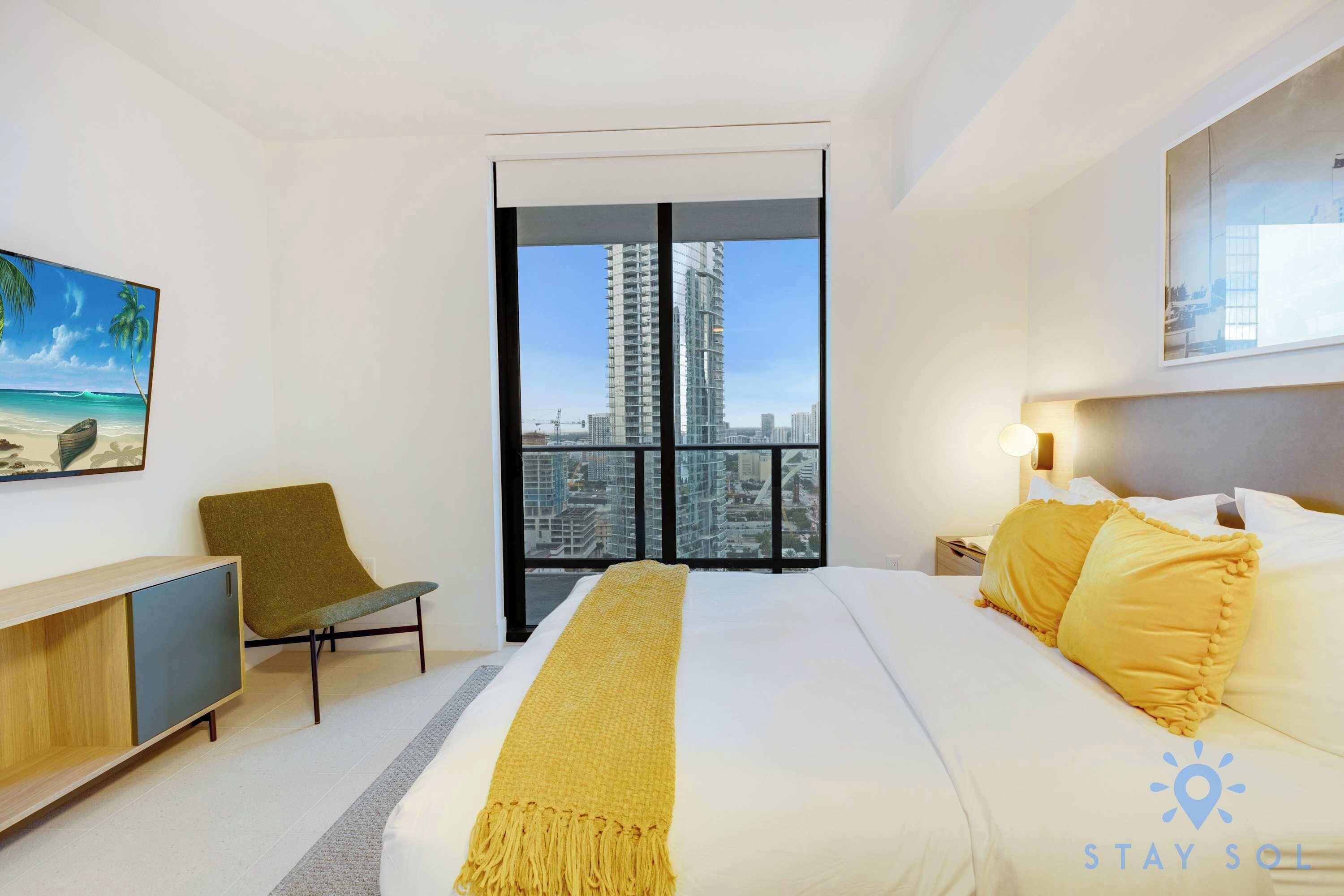 2 多间卧室、熨斗/熨衣板、旅行婴儿床、WiFi