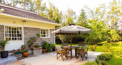 3-bedroom standalone home,spacious garden with daybed,located in Karen, Nairobi.
