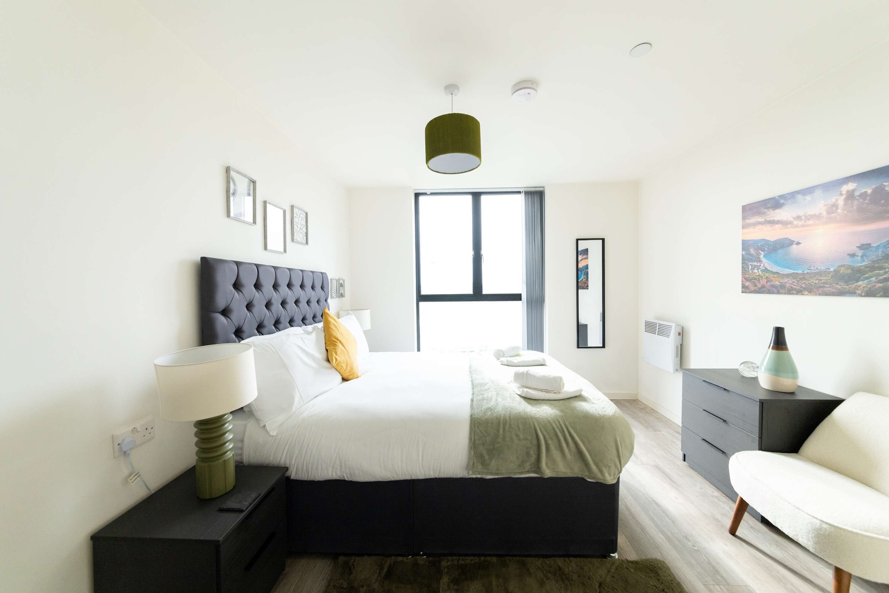 1 chambre, fer et planche à repasser, Wi-Fi, draps fournis