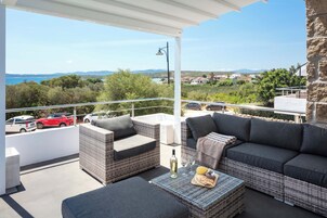 Comfort Apartment, Sea View | Terrace/patio