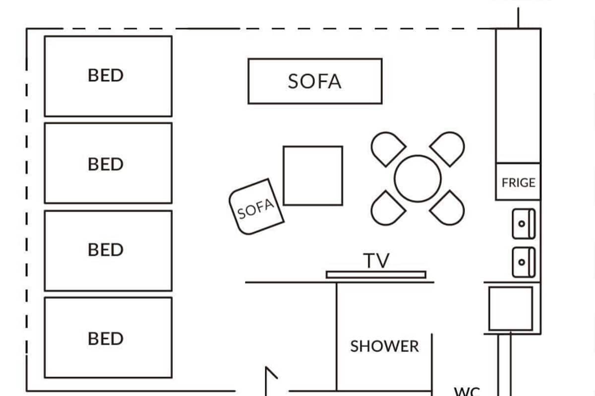 Family Condo, Non Smoking, Pets Not Allowed | Floor plan