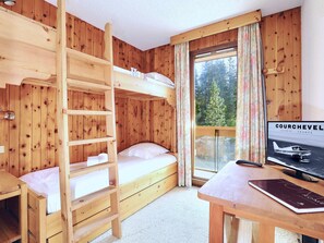 Room - Ski-in Studio Courchevel 1850 - Parking, Wifi, Ski Locker (Courchevel)