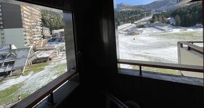 Charmant T2 cabine au Lioran, balcon sud-est, 4 personnes