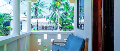 Chambre Double Deluxe, balcon | Terrasse/Patio