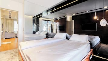 3 habitaciones, tabla de planchar con plancha y wifi gratis