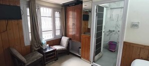 디럭스룸, 산 전망 | 침대 시트